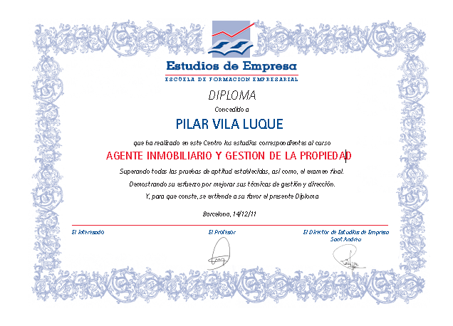Diploma de Estudios de Empresa